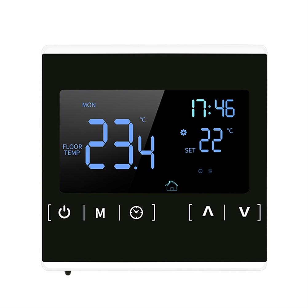 Programmierbarer Thermostat für Zuhause, klarer Komfort, intelligenter Touchscreen-Wärmethermostat, leicht ablesbares Display