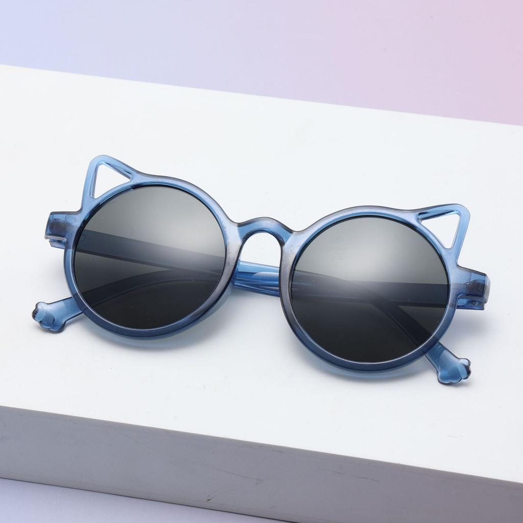 New children's cat eye sunglasses eyepieces trendy cool boys and girls sunglasses SUNGLASSES