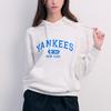 New MLB Sweatshirts Unisex Cream 3AHDV0141-50CRS