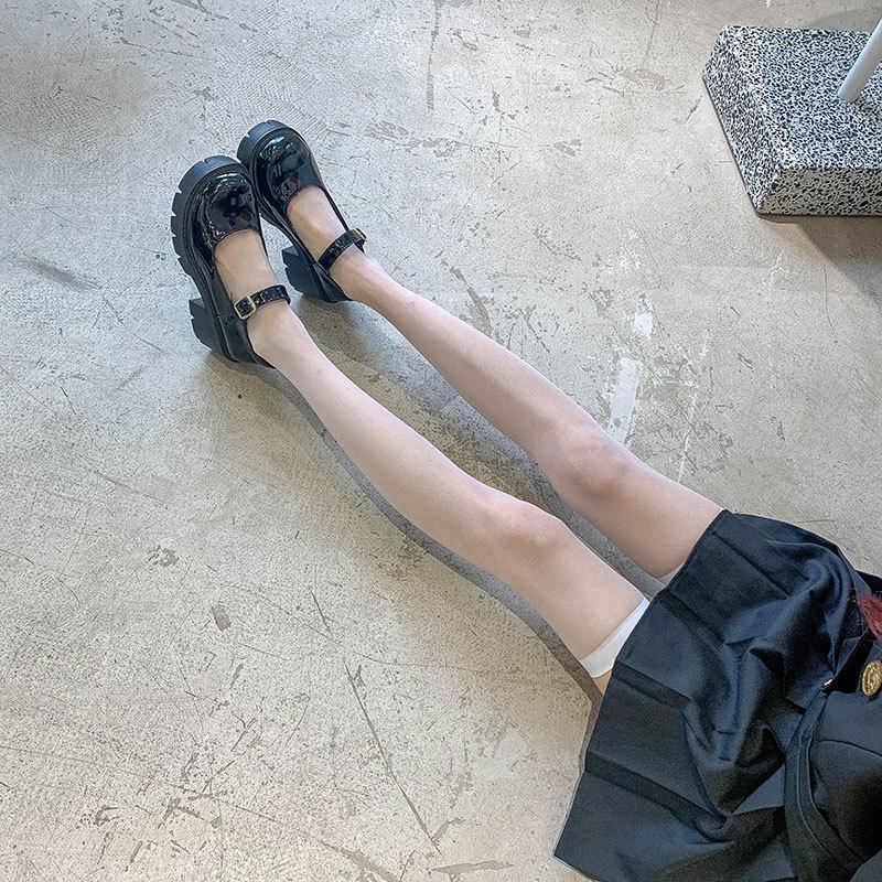 

Черные Колготки Модные Японские Прозрачные Носки до Колена Летние Тонкие Сексуальные JK Девушки Колготки One size fits all белый