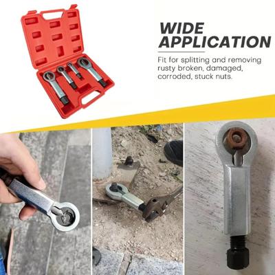 AntiSlip Grip Nut Remover Heavy Duty Bolt Removal Tool Cutter Nut Splitter  Professional Use