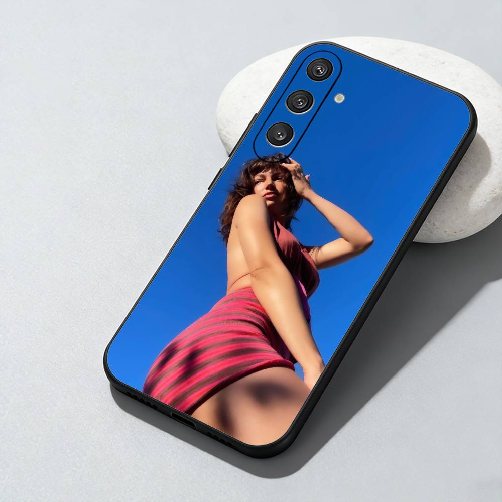 

Beautiful Actor U-Ursula C-Corbero Delgado Phone Case For Samsung Galaxy A73,A72,A71,A70,A52,A51 Others Soft Black Cover Samsung a50 30s 50s