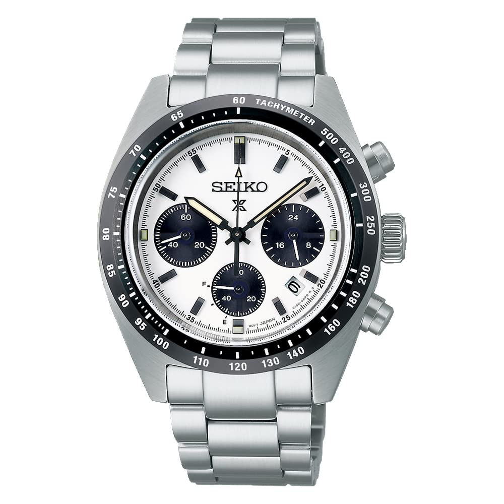 

[Seiko] SEIKO Prospex SPEEDTIMER Solar Chronograph SOLAR CHRONOGRAPH SSC813 Curved Sapphire Glass Men s Watch White Overseas Model [Used]