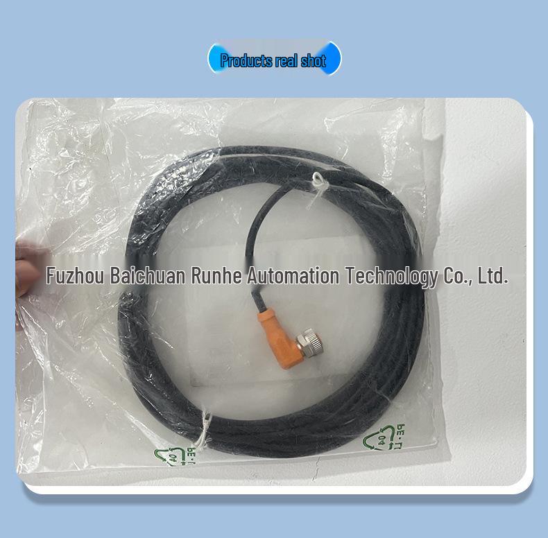 Brand New EVS024 Ifm Sensor with Socket Connection Cable - 1-Year Warranty Available