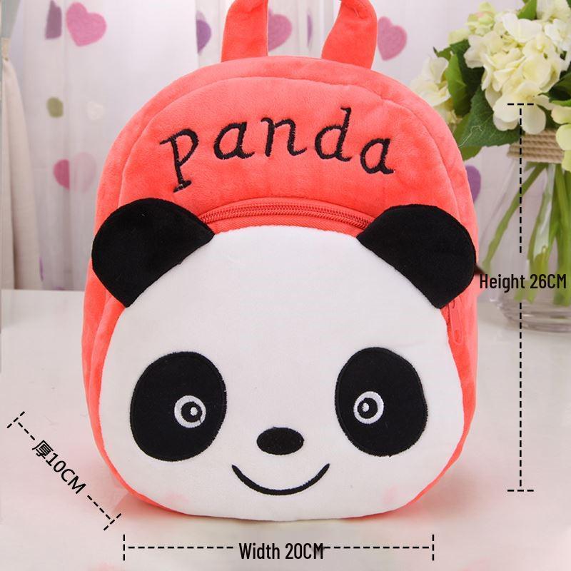Korean Style Plush Mini Cartoon Backpack for Kids (1-6 Years)