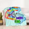 Numberblocks Blanket Warmthful Decor Great For Couch Livingroom Office Chair Allseason Use Stylish Decor Ideal Gift For Friends Family Couples Picnic