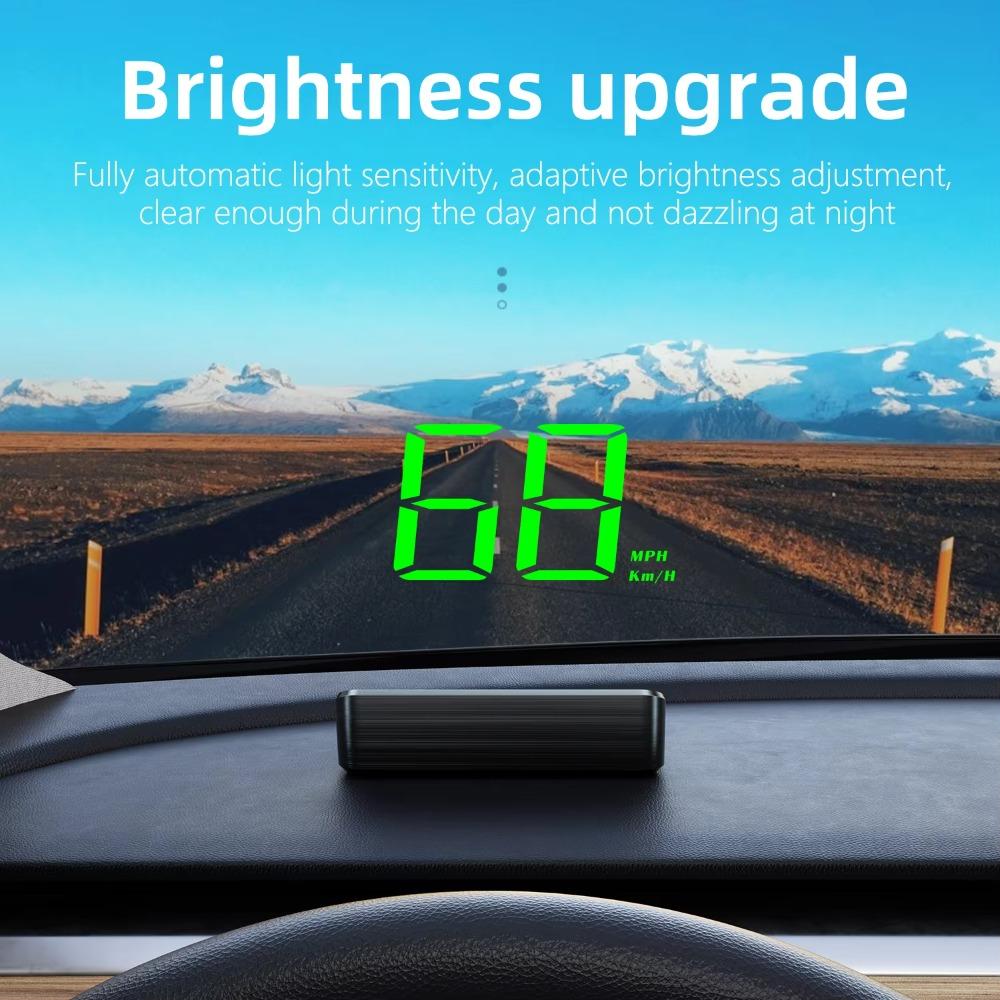M2 HD Car Head up Display GPS Speedometer KM/H Digital HUD Windshield Projector Universal Auto Electronics Accessory