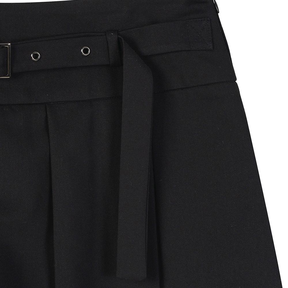 LAP Belted Pleated Skirt Pants Ar3Wp860