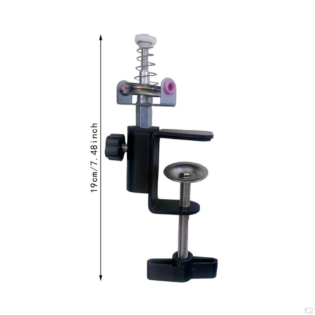 Vävspännare Maskin Trådguide Hushålls Tvinnning med Bordsklämma Praktiskt Spänningsverktyg