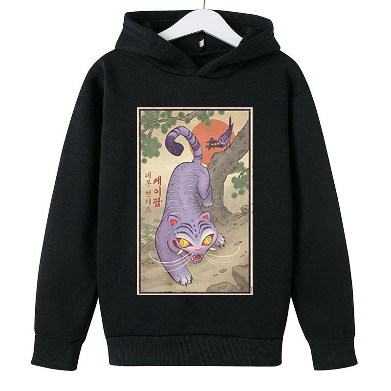 Kinder Unisex Hoodies & Sweatshirts KPop Dämonenjäger Mode Kinder Hoodie Lässiger Hoodie