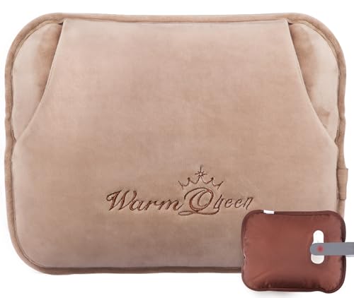 

Great Home JP Rechargeable Hot Water Bottle [Large Size & Insulated Pocket-Style Design] Eco-Friendly Hot Water Bottle, Retains Heat for 5-15 Hours, C