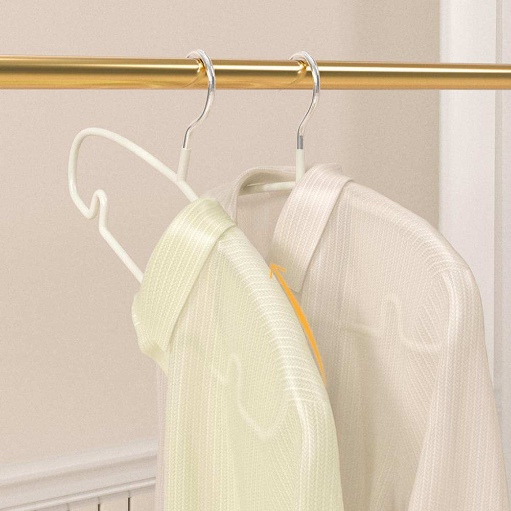 10PCS Hanger - Invisible Dormitory Clothes Drying Rack - Household Clothes Hanger - Clothes Support Rod