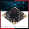Camera Module 1MP Camera Module USB2.0 Output Computer Camera Board 100 Degree with Distortion Panorama Computer Camera Module