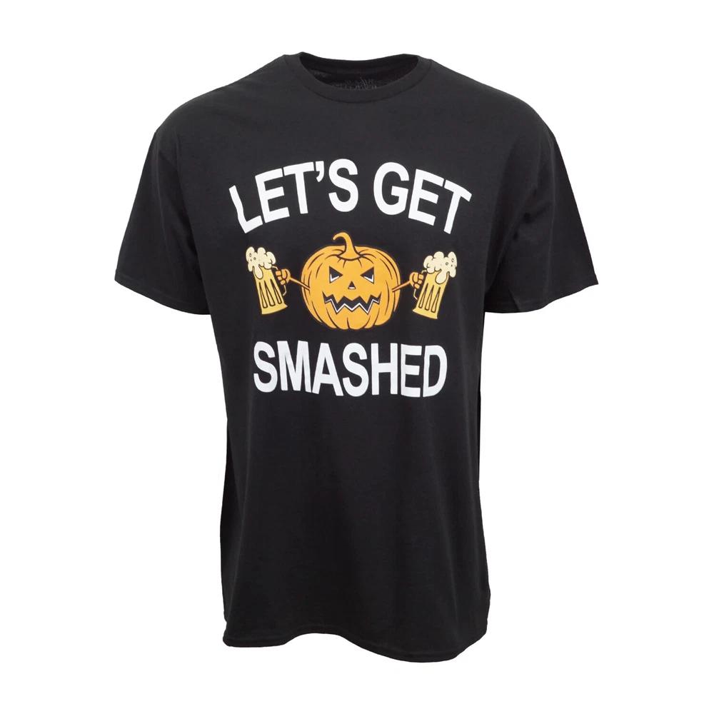 Lets Get Smashed Pumpkin T Shirt S