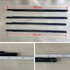 4 Stück Auto-Fenstergummidichtung für Mitsubishi Lancer 2.0L 2.4L 2008-2017 Wetterschutzdichtung Türleistenverkleidung 5727A005 5727A006