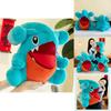 Cute Round Shark Stuffed Animal Offering Cuddly Huggable Comfort For Kids