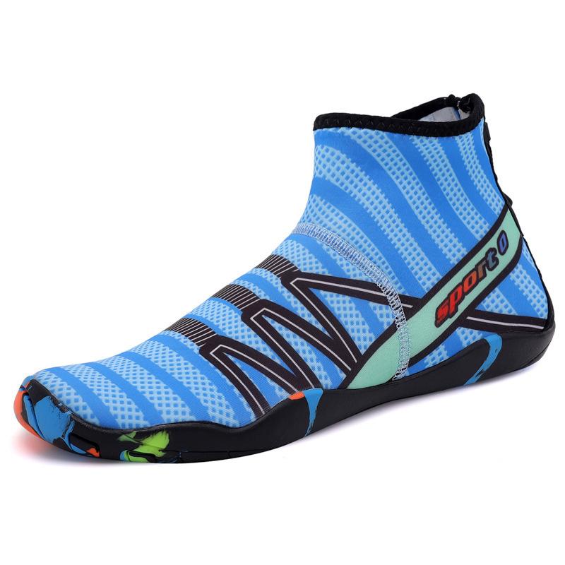 Wading Shoes Beach Shoes Swimming Diving Shoes Creek Shoes Couple Anti-cut Non-slip Sea Shoes