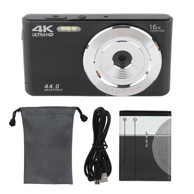 16x Digitale Zoom Camera 2.8in Scherm 4K 44MP Schokbestendige Plastic Behuizing HD Camera voor Fotografie