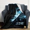 Custom Name "Harry Potter Magical Journey" blanket for Couch & Bed, Plush Cozy Fuzzy Blanket Super Soft & Warm Blankets for Fall and Winter. 0908102