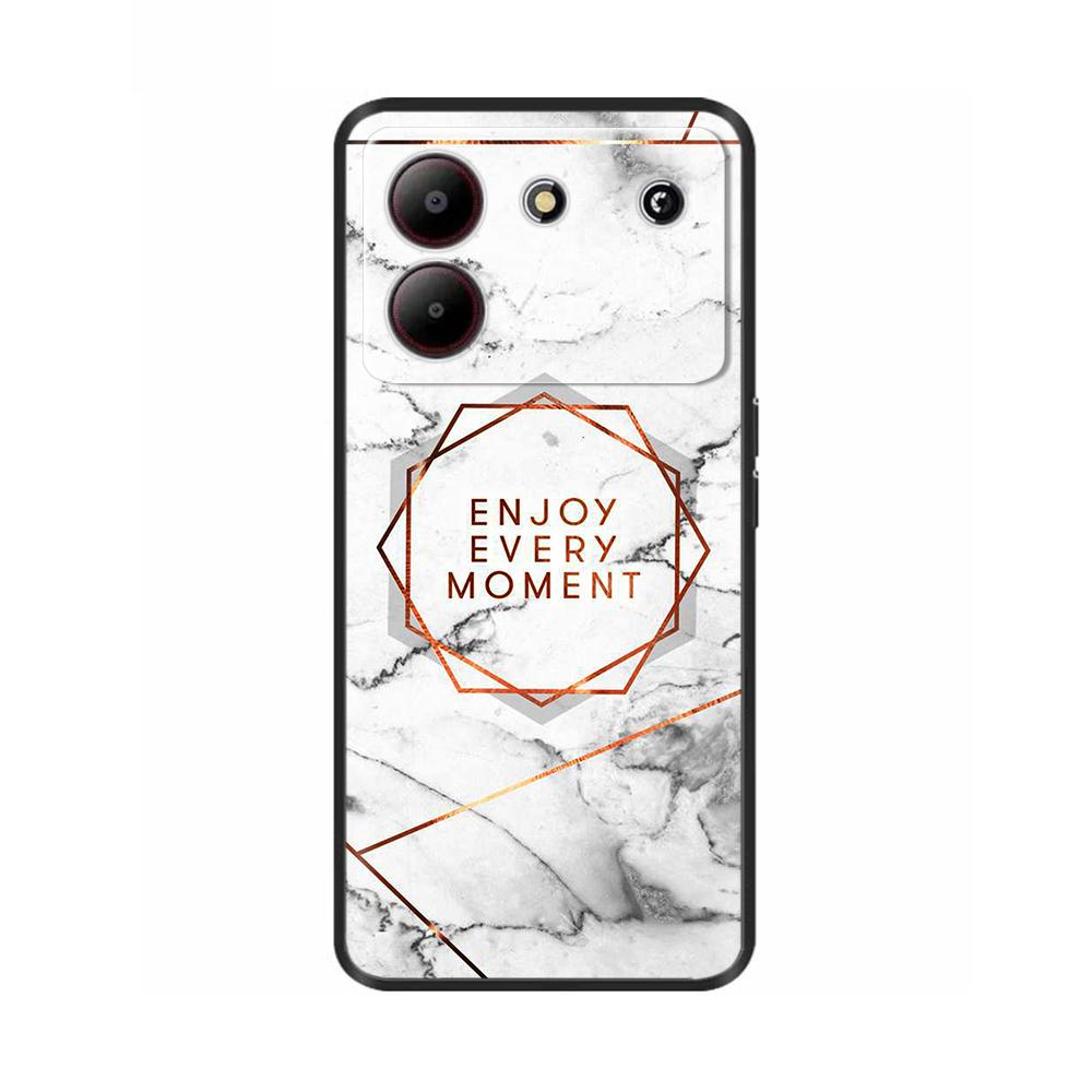 Cover For ZTE Blade A54 4G Case Silicone Painted Soft Protective Black Coque For ZTE Blade A34 BladeA54 Cartoon TPU BladeA34 Bag