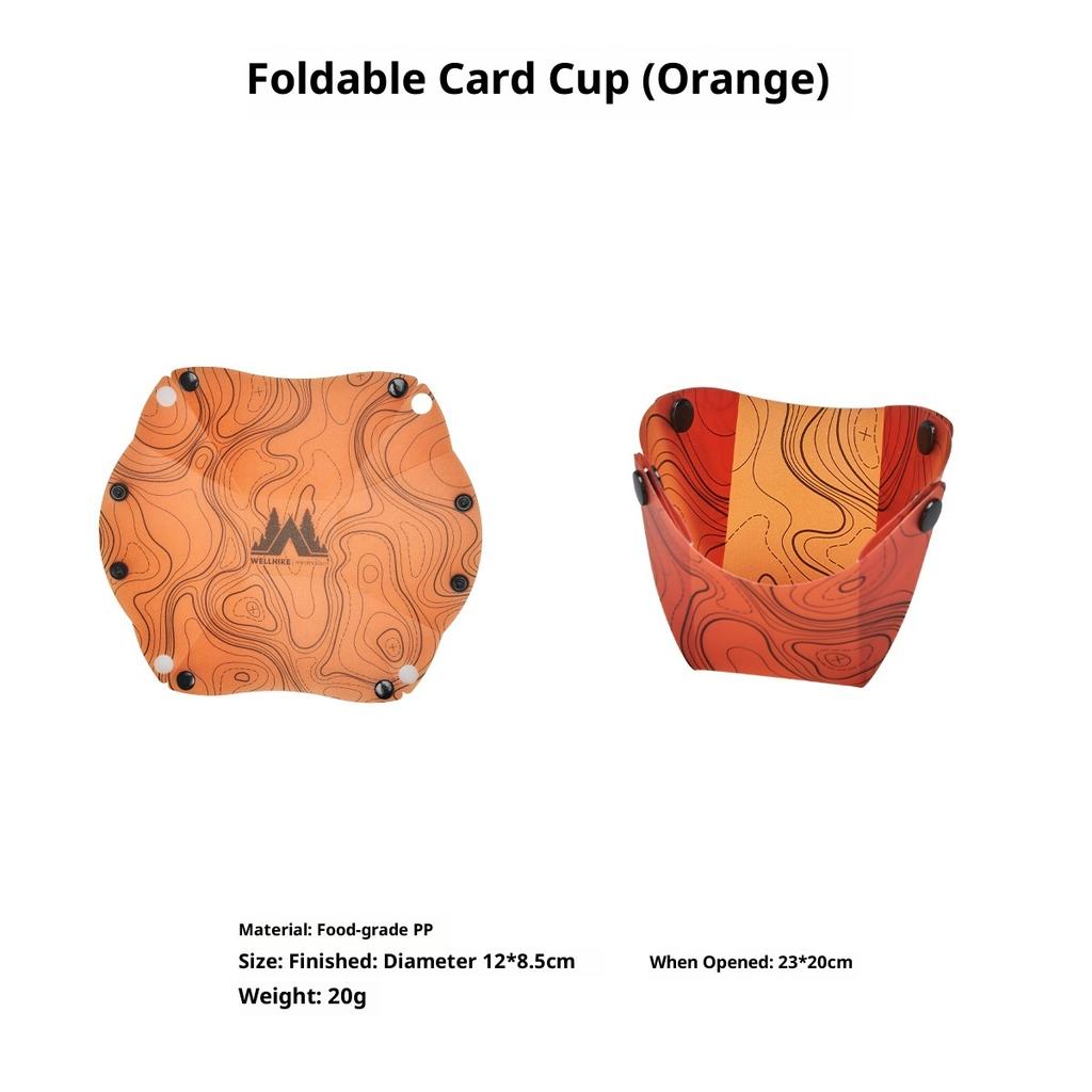 WeeHike Ultralight Portable Foldable Multi Purpose Outdoor Tableware Set Bowl Plate Coffee Filter Funnel Water Cup For Camping