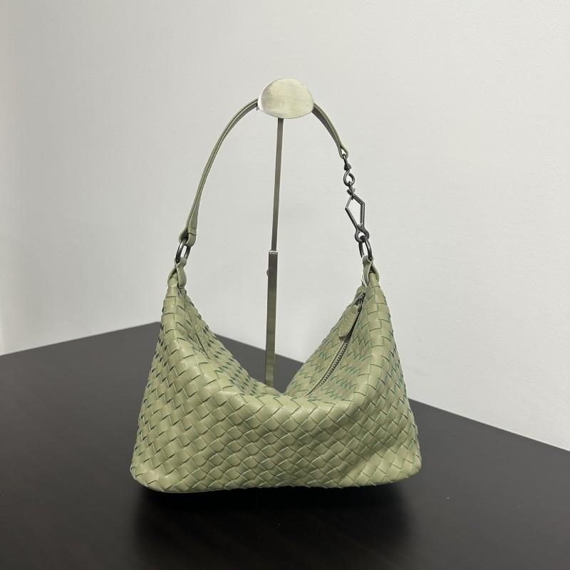 Large Woven Leather Tote Bag Women - Handmade Daily Shoulder Crossbody