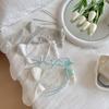 Boneless Anti-Pilling Ribbon Fluttering Thin Mesh Breathable Stack Socks For Girls Cute Girl Bow Socks