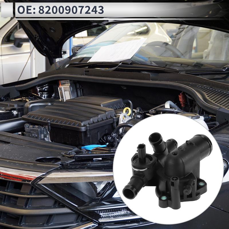 X Autohaux Engine Coolant Thermostat Housing Assembly for Renault Trafic MK2 2.0 2006-2014