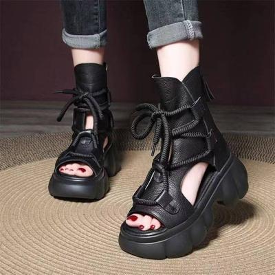 Thick Slope Ladies' Summer Party Sandals