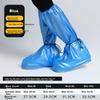 Adult Rainproof Shoe Covers Non-slip Wear-resistant Thickened Rain Boots Long Tube Shoe Covers for Men and Women Size M 1 Pair
