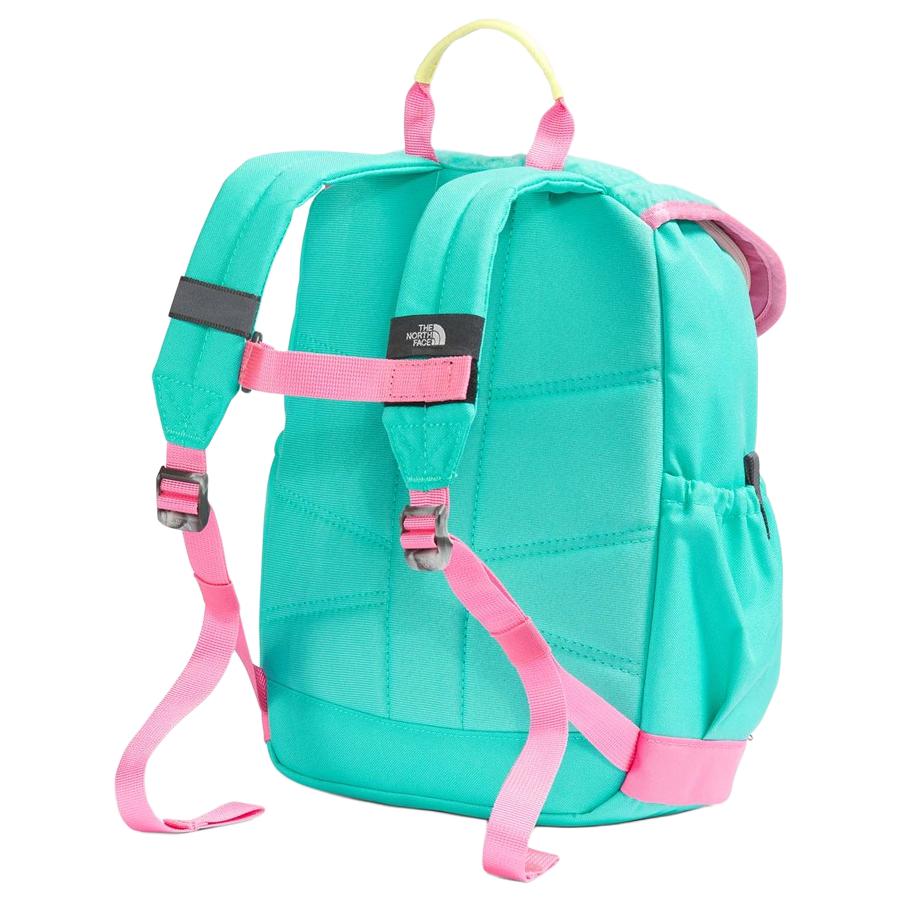 The North Face Logo Flap Closure Backpack Women Backpacks Blue NM2SQ21U