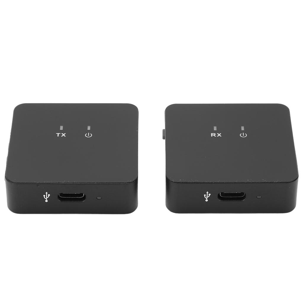 Wireless Lavalier Microphone Clip On Lapel Mic Transmitter Receiver Set Kit for Interview