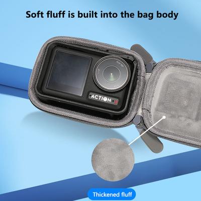 Spor Kamera Koruyucu Taşıma Çantası Dji Osmo Action 5 Pro 3 4 Yumuşak Depolama Düzenleyici Koruyucu