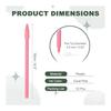 PATIKIL 12pcs Color Gel Ink Pens, 0.5mm Fine Point, Smooth Writing Gel Ballpoint Pens for Journaling, Notes, Office Stationery, Painting, Coral Pink