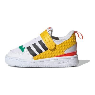 LEGO x Forum 360 I Białe Żółte Dziecięce Sneakersy Cloud-White Core-Black Q46515