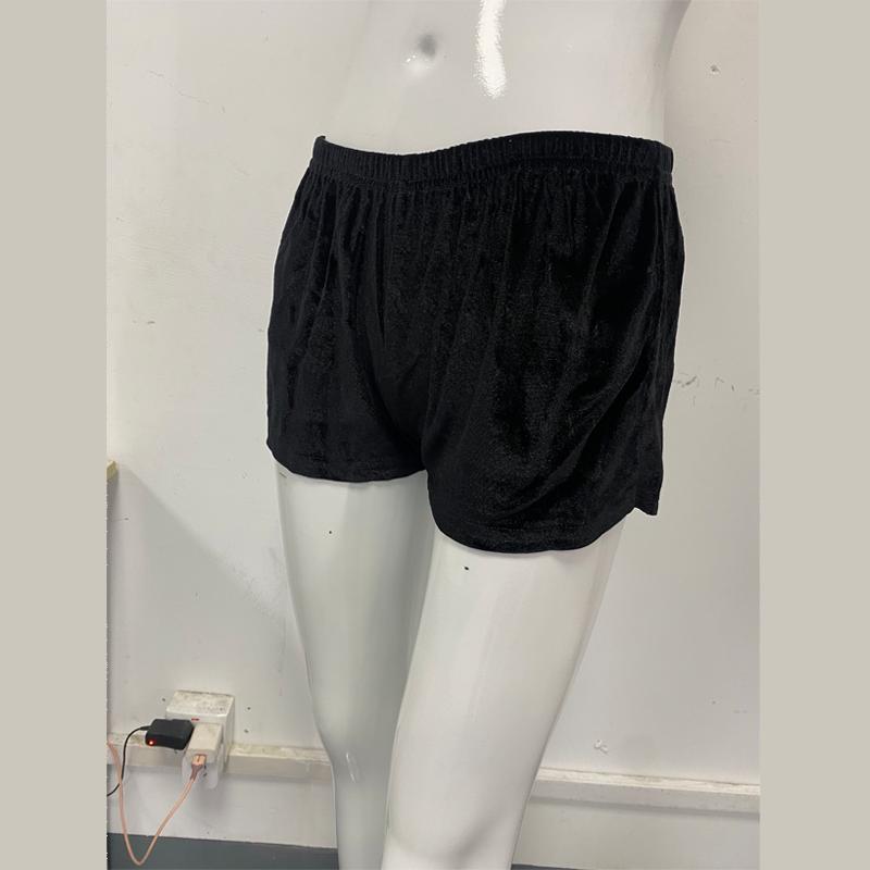 European and American Y2K Hip Hop Casual Harajuku Rhinestone Letter Printed Shorts