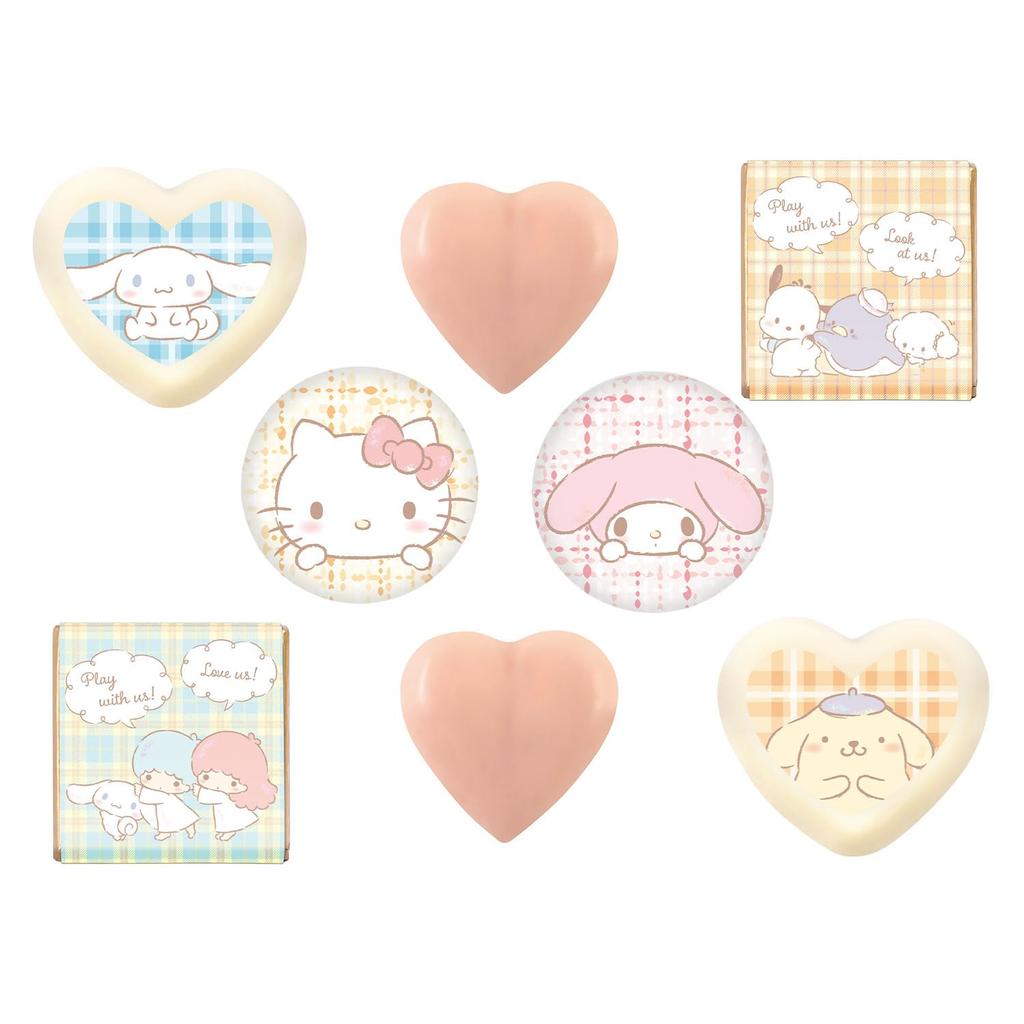 Heart Sanrio Sweet Box Candy piece Semi-Chocolate Toy/1