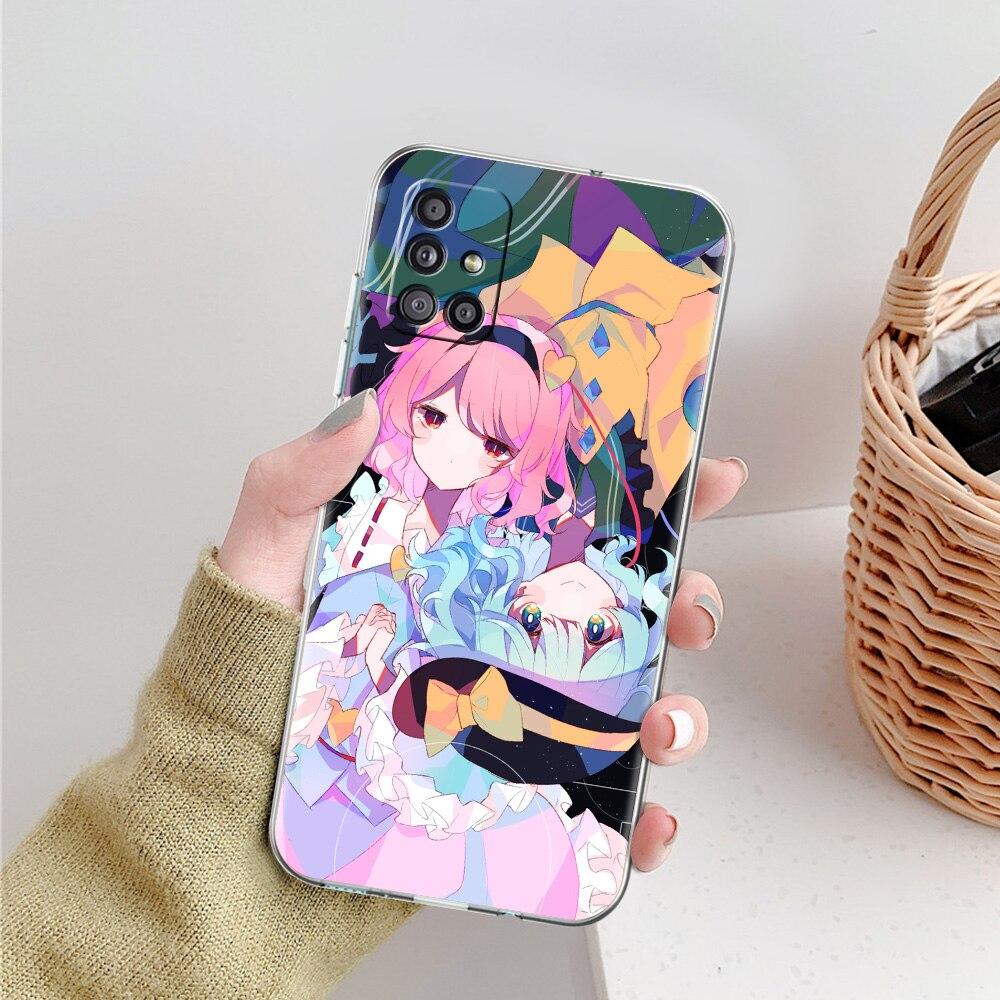 Anime TouHou Project Girl Phone Case For Samsung Galaxy A51 A71 A21S A12 A11 A31 A41 A52 A32 5G A72 A01 A50 A70 Soft Clear Cover