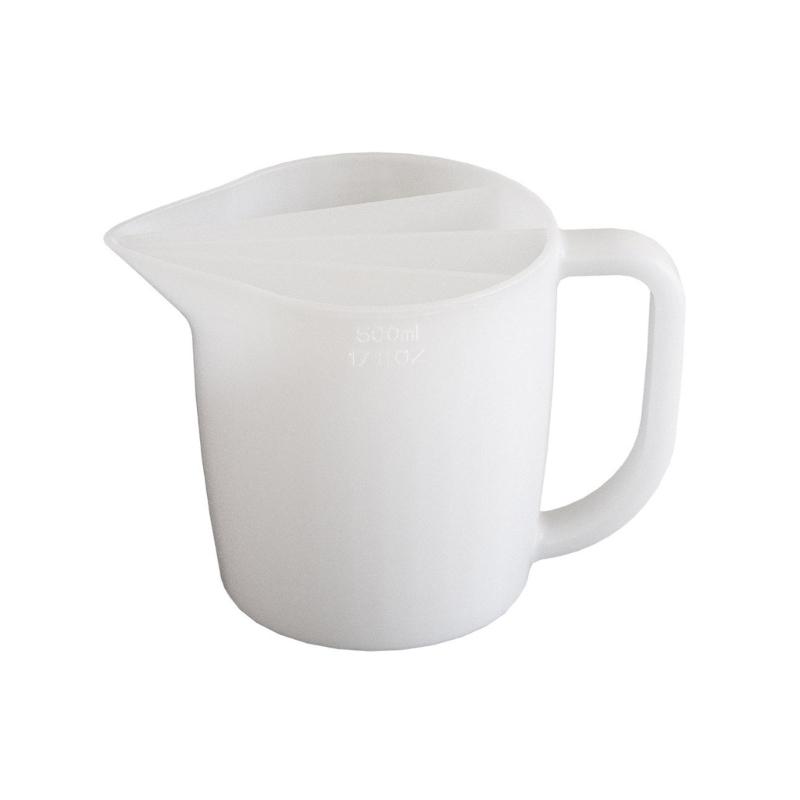 

Acrylics Paint Splits Cup with Easy Grip Handle Large Capacity Designs Sturdy Silicone Pouring Tool for Artists 1