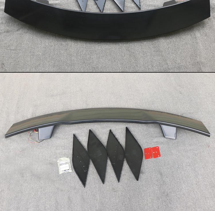 15-23 Ford Mustang Flowing Water Trunk Spoiler Modification.