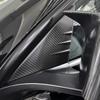 Car A-pillar Triangular Decorative Cover For Tesla Model 3 2017- Model Y Real Carbon Fiber Exterior Modification Accessories