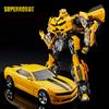 Ungiftiges Autobots Transformationsspielzeug 28 cm Legierung Warhammer Bumblebee Actionfigur Modell Kindergeburtstagsgeschenk