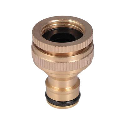 Durable Brass Pressure Washer Hose Adaptor 3/4'' 1/2'' Threaded Universal Garden Water Pipe Adapter Faucet Hose Tap Irrigation
