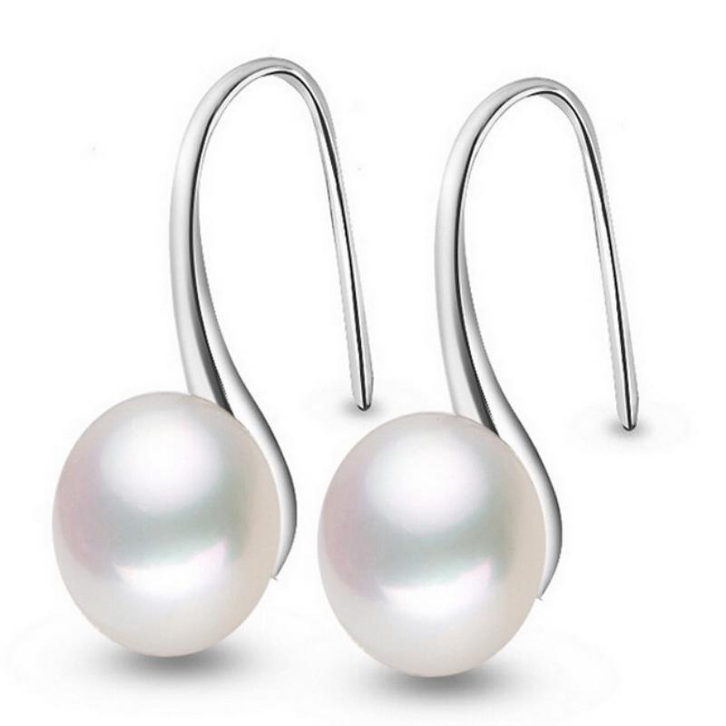 Imitation Perlen Ohrhänger für Damen Elegante Goldene Silberne Tropfenohrringe Hochzeit Party Schmuck Zubehör