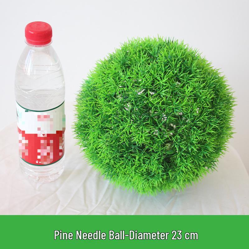 Artificial Greenery & Grass Ball Ceiling Decoration for Visual Merchandising and Store Windows