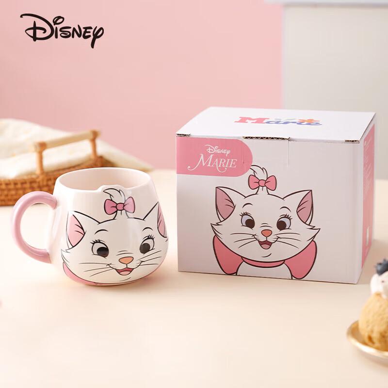 Disney Marie Cat Embossed Ceramic Mug