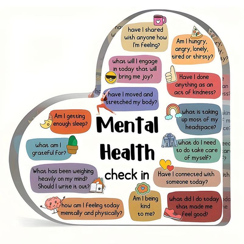 Acrylic Heart-Shaped Crafts Transparent Valentine'S Day Creative Gifts Love Crystal Ornaments Butterfly Birthday Gifts Proposal