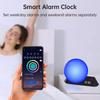 Special Price Smart White Noise Led Night Light Desk Alarm Clock Wake up Lamp for Home Room Decoration