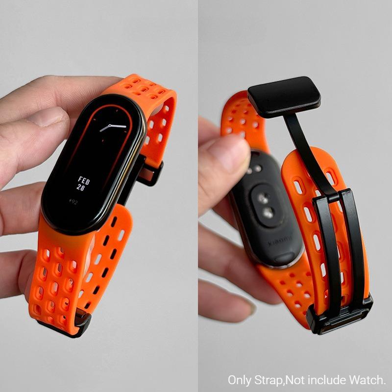 Soft Silicone Strap for Xiaomi Mi Band 11 Correa Bracelet Wrist Miband 10 Sport Waterproof Replacement Strap for Xiaomi Band 9/8