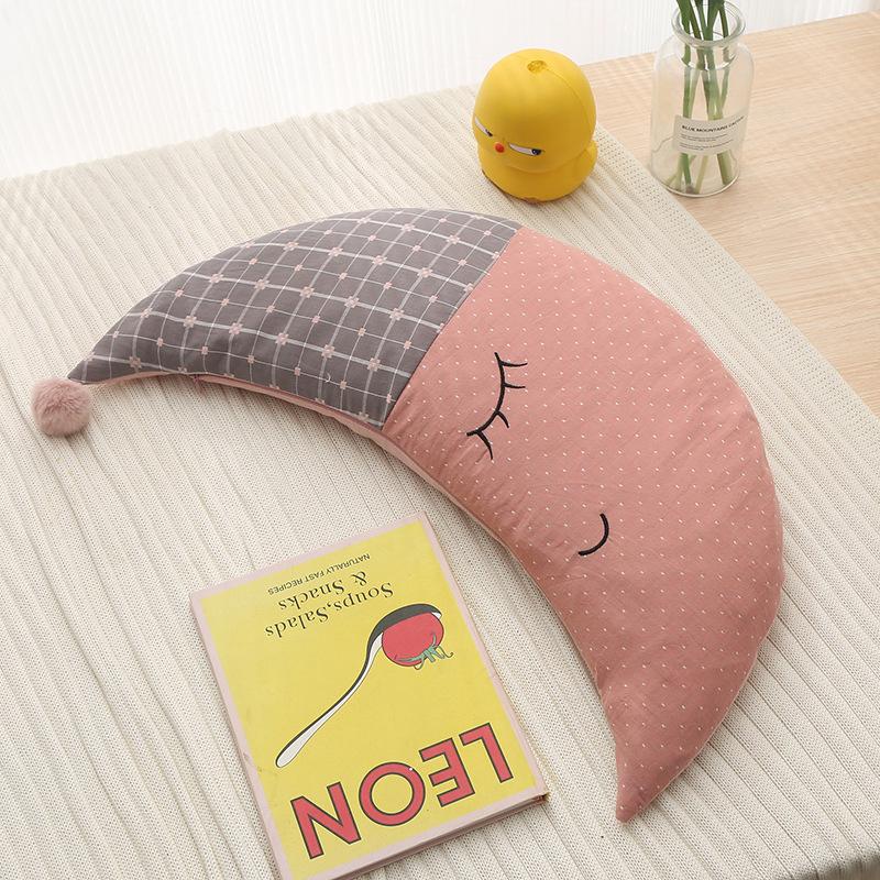 Двухслойная пряжа Moon Baby Подушка с наполнителем из гречневой лузги Удобная милая детская подушка из гречневой лузги 30 56 2597₽